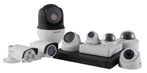 Güvenlik kamera ve alarm sistemleri